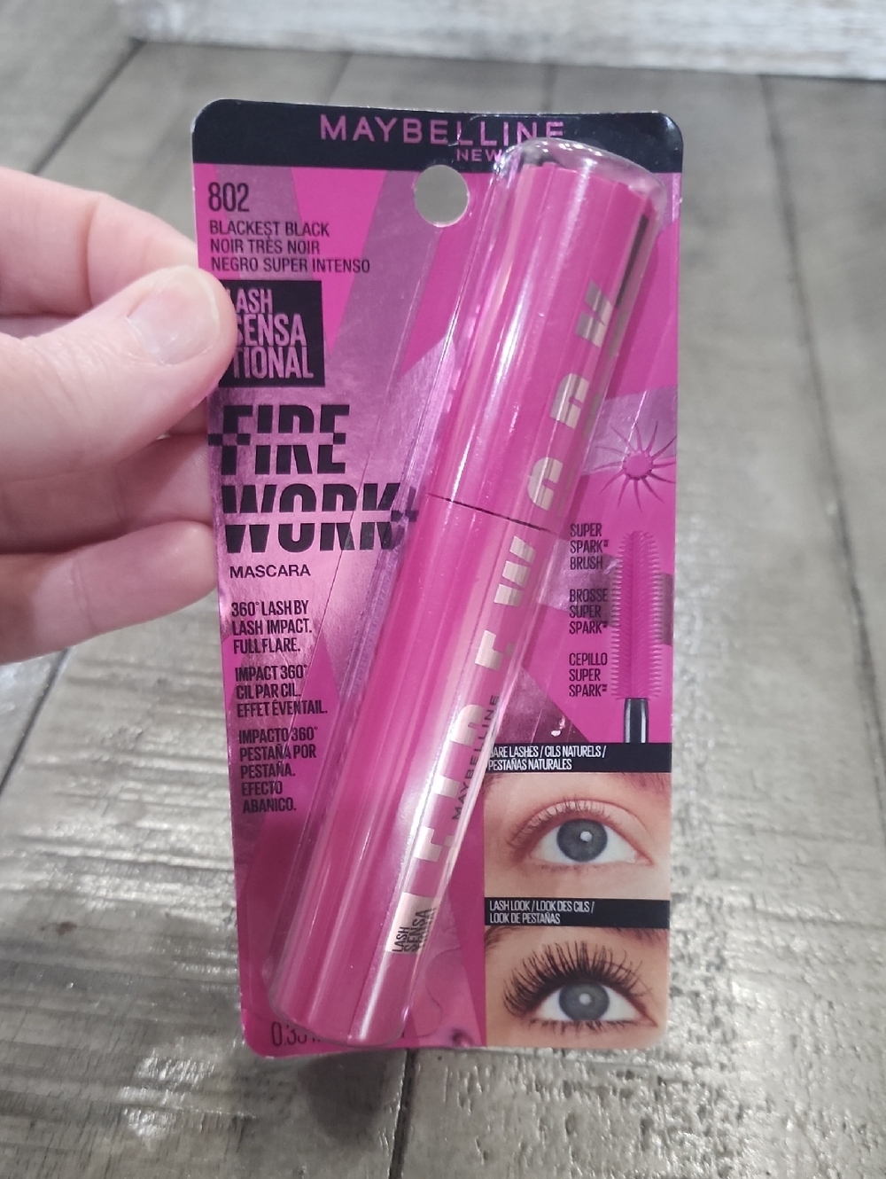 NWT Maybelline Fire Works Black Mascara